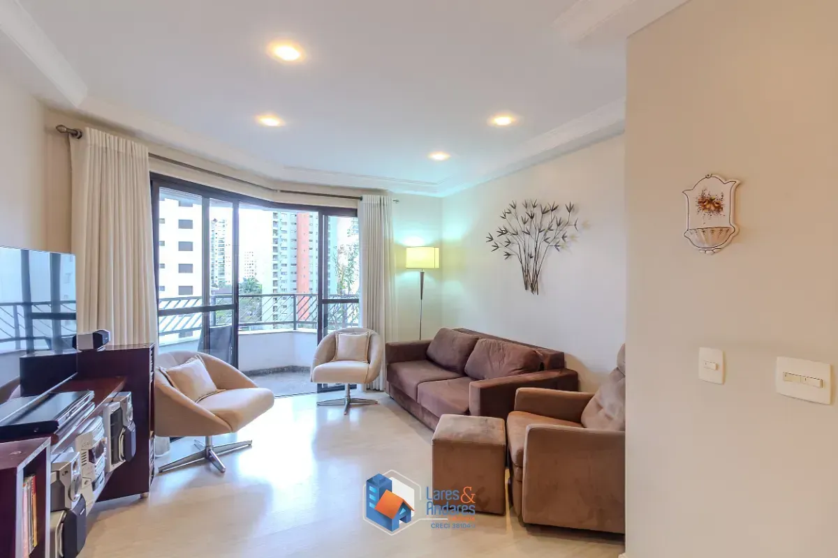 Foto do imóvel Apartamento para venda em Chácara Klabin com 3 quartos, sendo 1 suíte, 114m² em Avenida Prefeito Fábio Prado