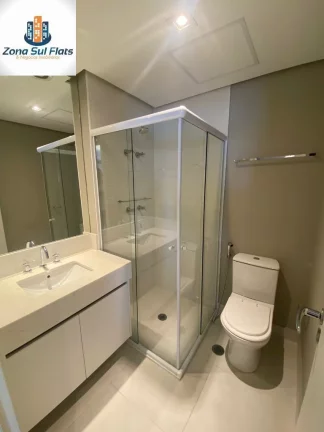 Imagem Apartamento Para Venda No Brooklin Com 1 Suíte e 1 Vaga - Mobiliado