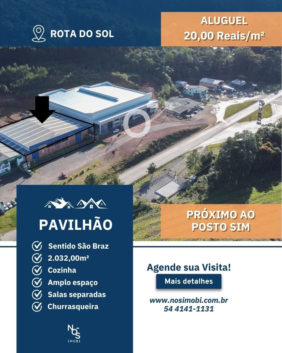 Imagem Pavilhão à venda em Caxias do Sul, Ana Rech , 2032m2
