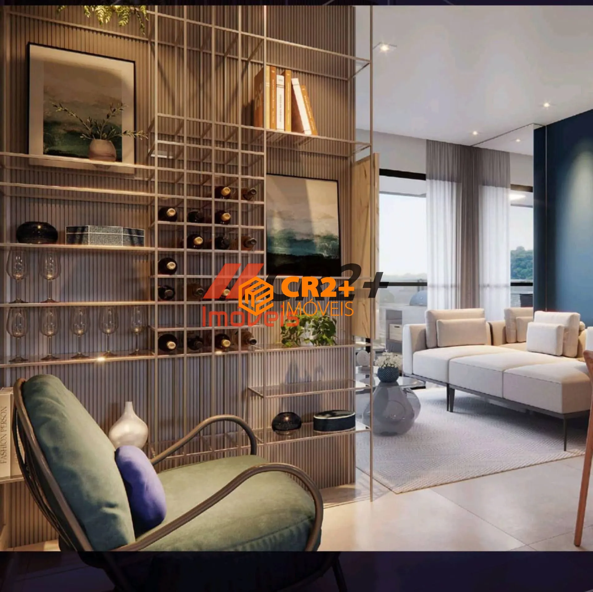 Imagem Vendo apartamento com 2 quartos -57m² NOVO E MOBILIADO