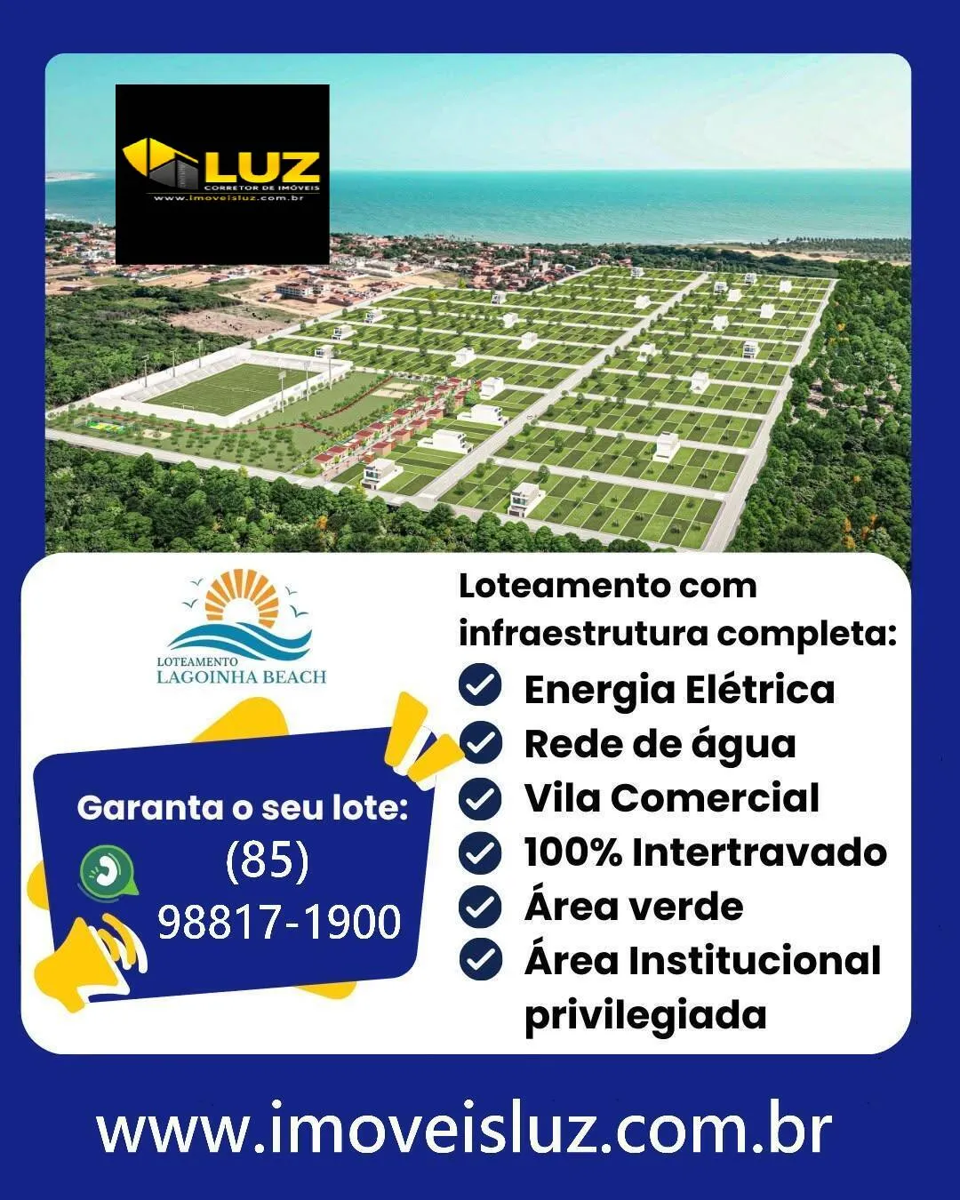 Imagem Loteamento Lagoinha Beach - Invista em um Paraíso em Plena Valorização!
