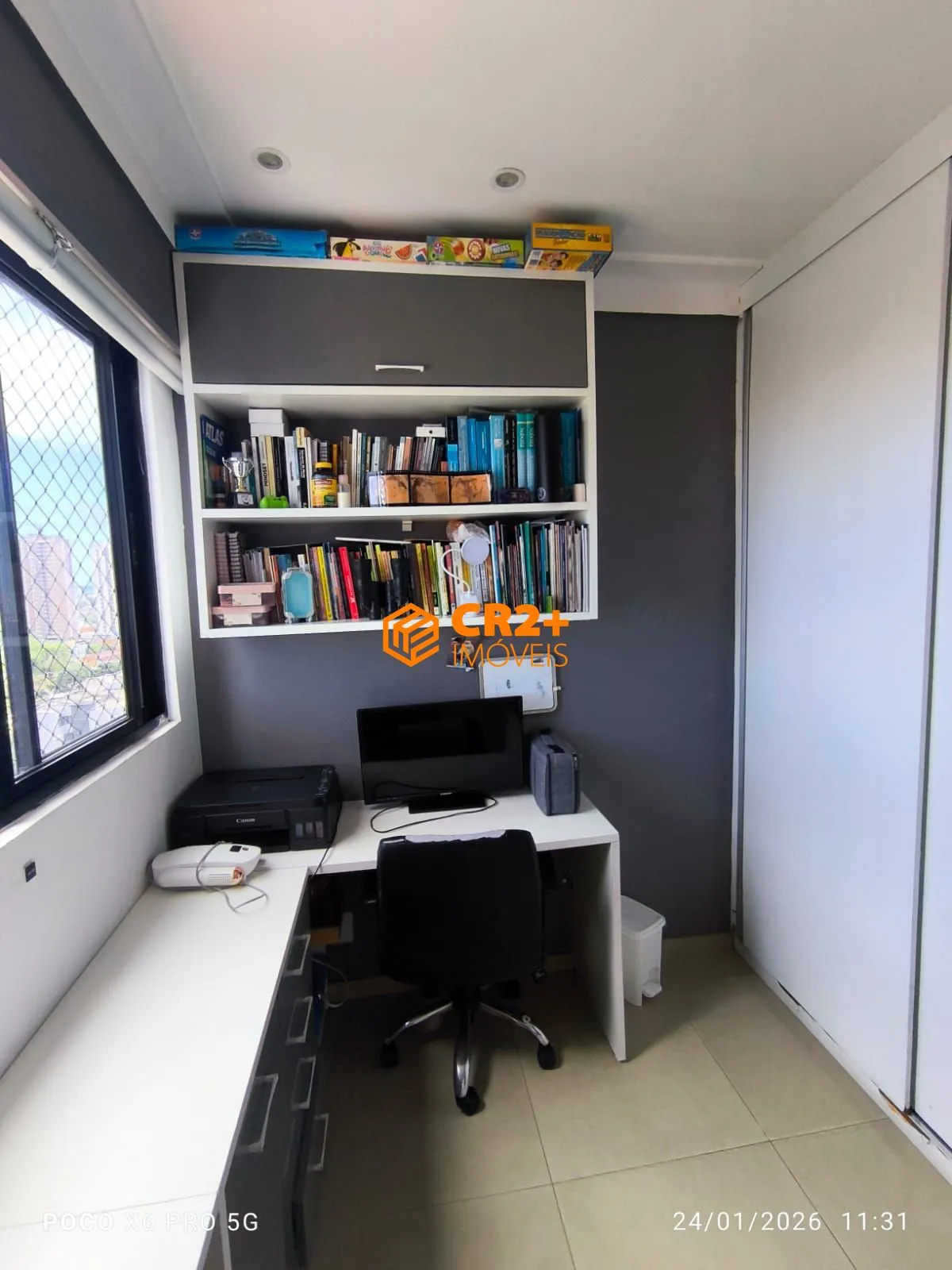 Imagem Vendo apartamento 63m2, 2 quarto 1 suíte, andar alto Reformado