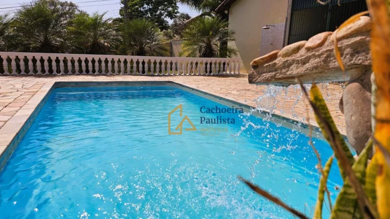 Imagem Casa à venda com salão, área de lazer e área gourmet - Jardim Nova Cachoeira - Cachoeira Paulista/SP