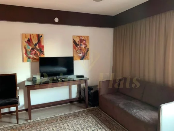 Foto do imóvel Flat disponível para venda no Meliá Ibirapuera, com 26m², 1 dormitório e 1 vaga de garagem em Avenida Ibirapuera