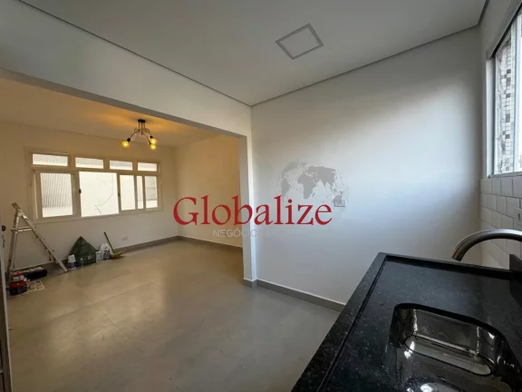Imagem Apartamento com 52m², 1 quarto, sala, cozinha, planejados por R$310.000,00 no Marapé em Santos