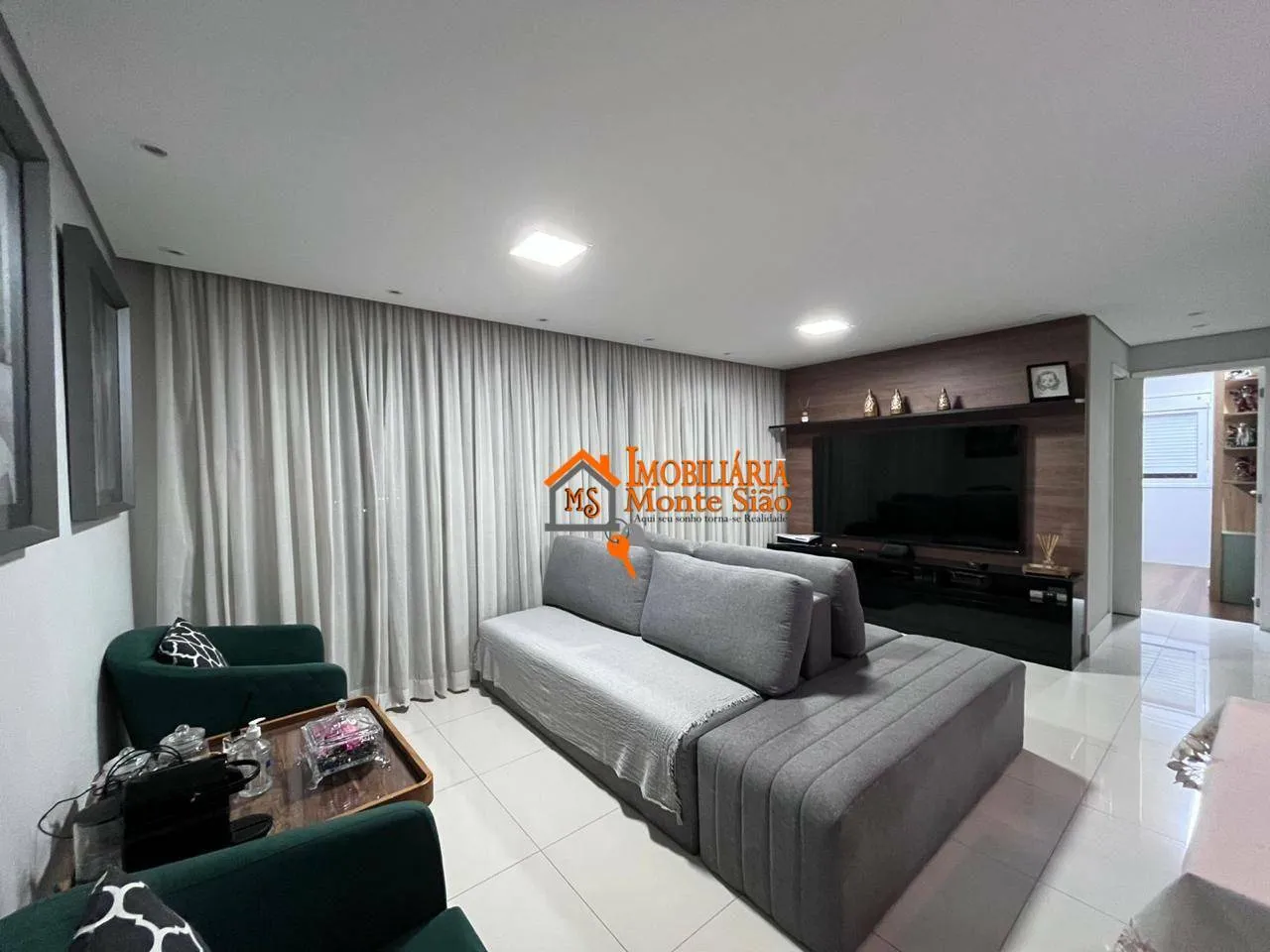 Imagem Apartamento com 3 dormitórios à venda, 96 m² por R$ 1.335.000,00 - Vila Augusta - Guarulhos/SP