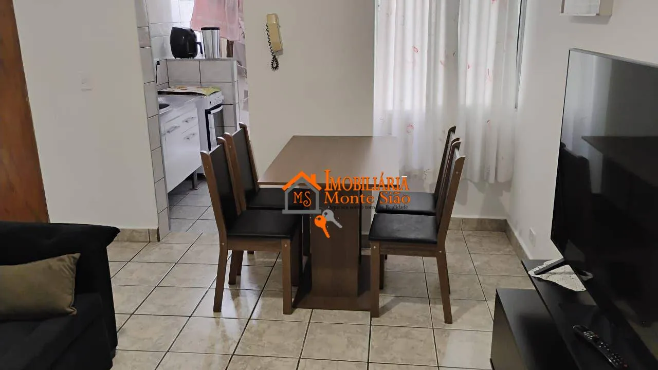 Imagem Apartamento com 2 dormitórios à venda, 59 m² por R$ 189.900,00 - Parque Santo Antônio - Guarulhos/SP