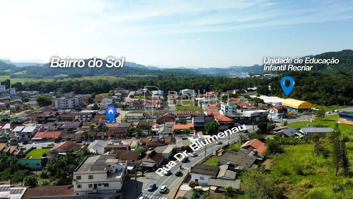 Imagem Casa com 4 Quartos e Terreno de 360m² no bairro do Sol em Indaial com fácil acesso para Blumenau!