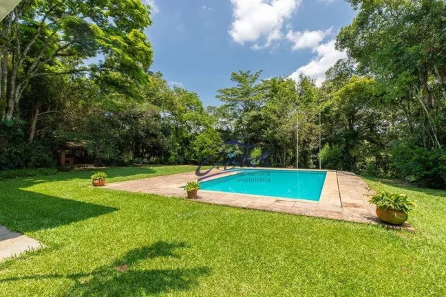 Imagem Casa com 6 dormitórios (2 suítes) à venda, área construída 721 m², terreno 5.000m² - Parque Silvino Pereira - Granja Viana - Cotia/SP