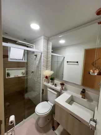 Imagem Apartamento Novo, Mobiliado e Automatizado 2 Dormitorios sendo 1 Suite