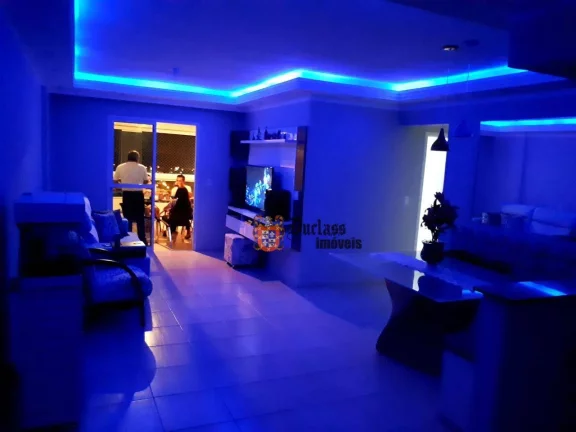 Imagem Apartamento com 3 dormitórios à venda, 104 m² por R$ 675.000,00 - Vila Guilhermina - Praia Grande/SP