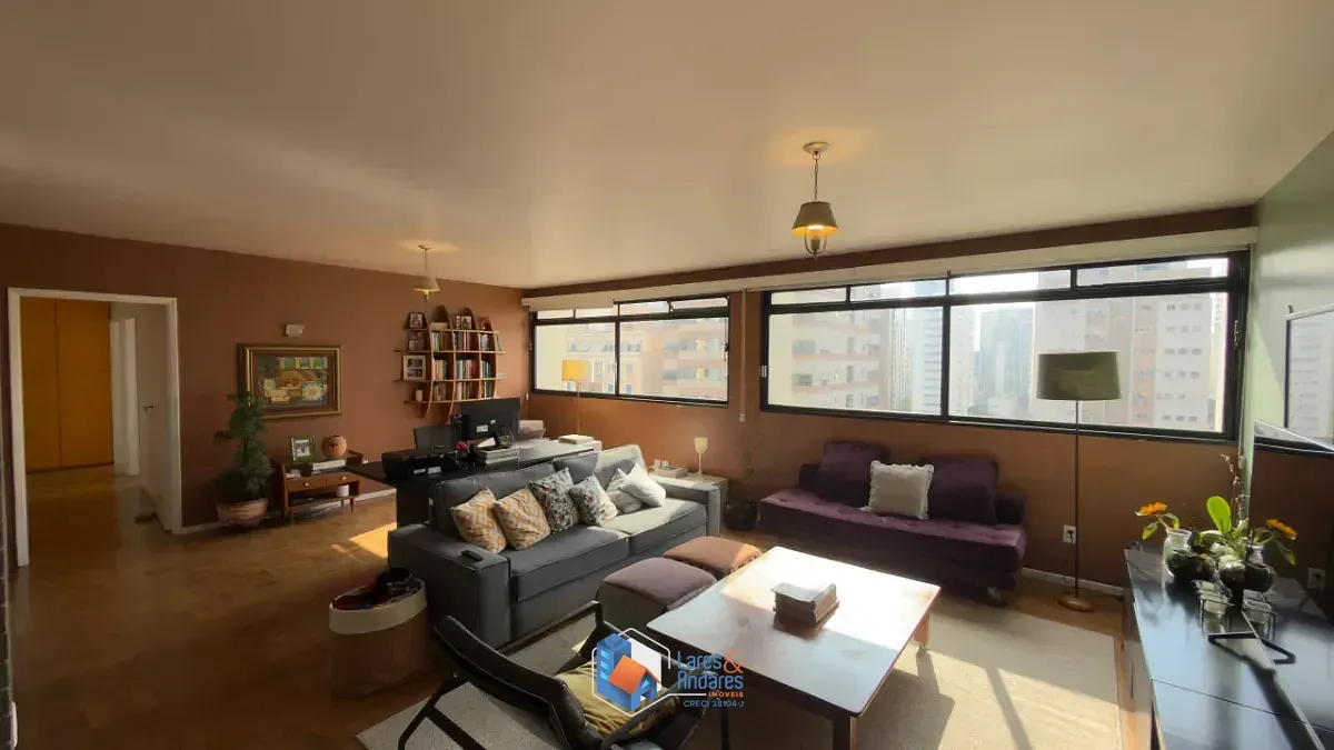 Imagem Apartamento para venda em Itaim Bibi com 3 quartos, sendo 1 suíte, 119m²