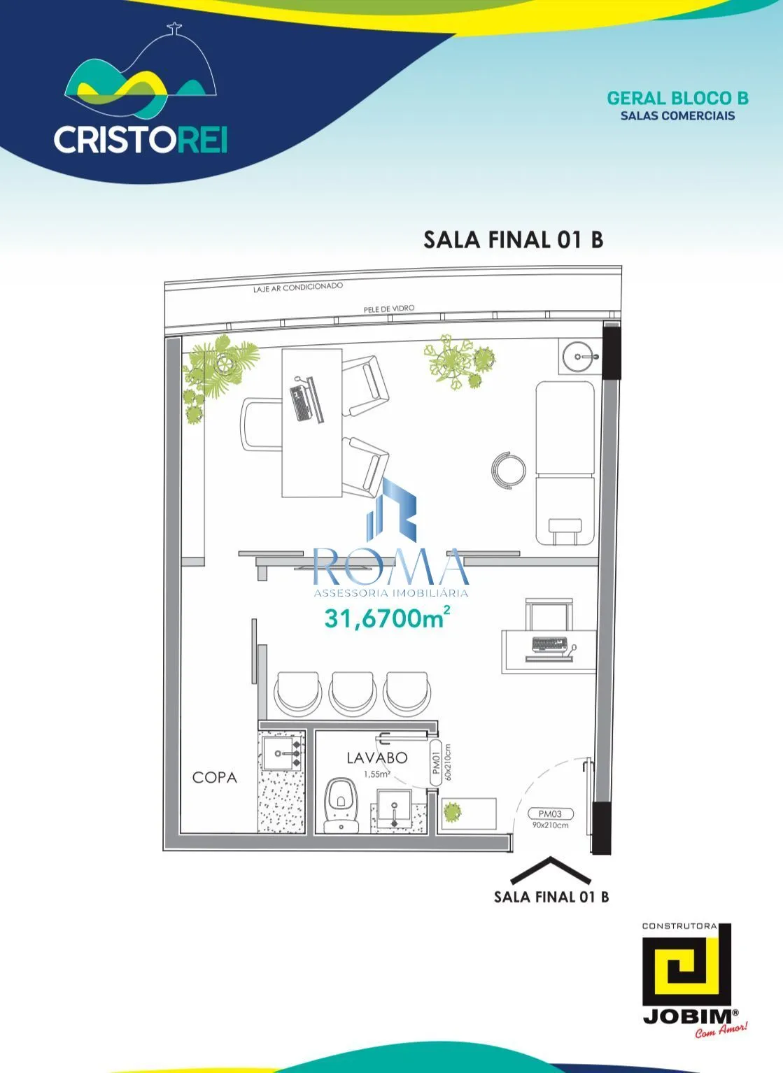 Imagem EXCLUSIVIDADE: CRISTO REI - SALA COMERCIAL