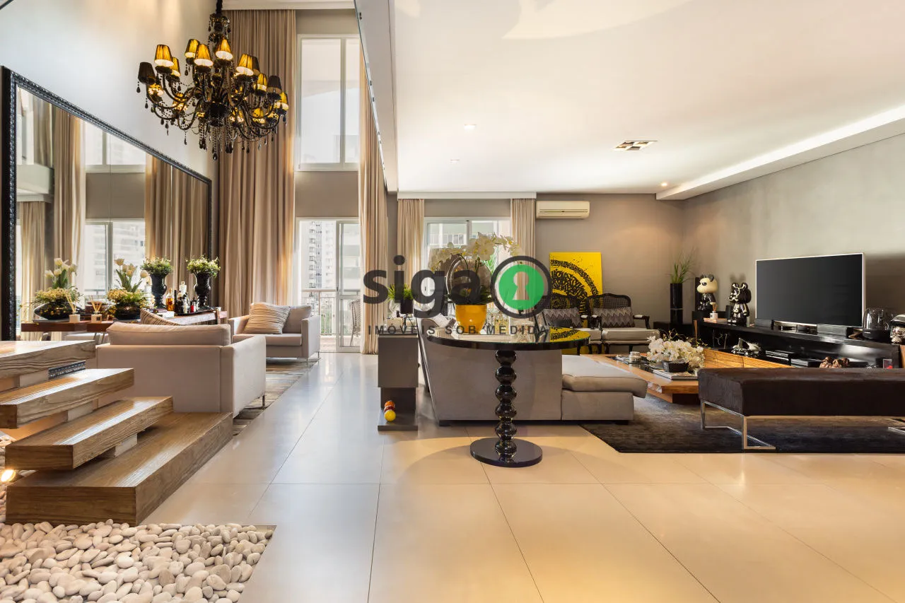 Imagem APARTAMENTO DUPLEX MOBILIADCO COM 2 QUARTOS SENDO SUITES EM MOEMA PASSAROS