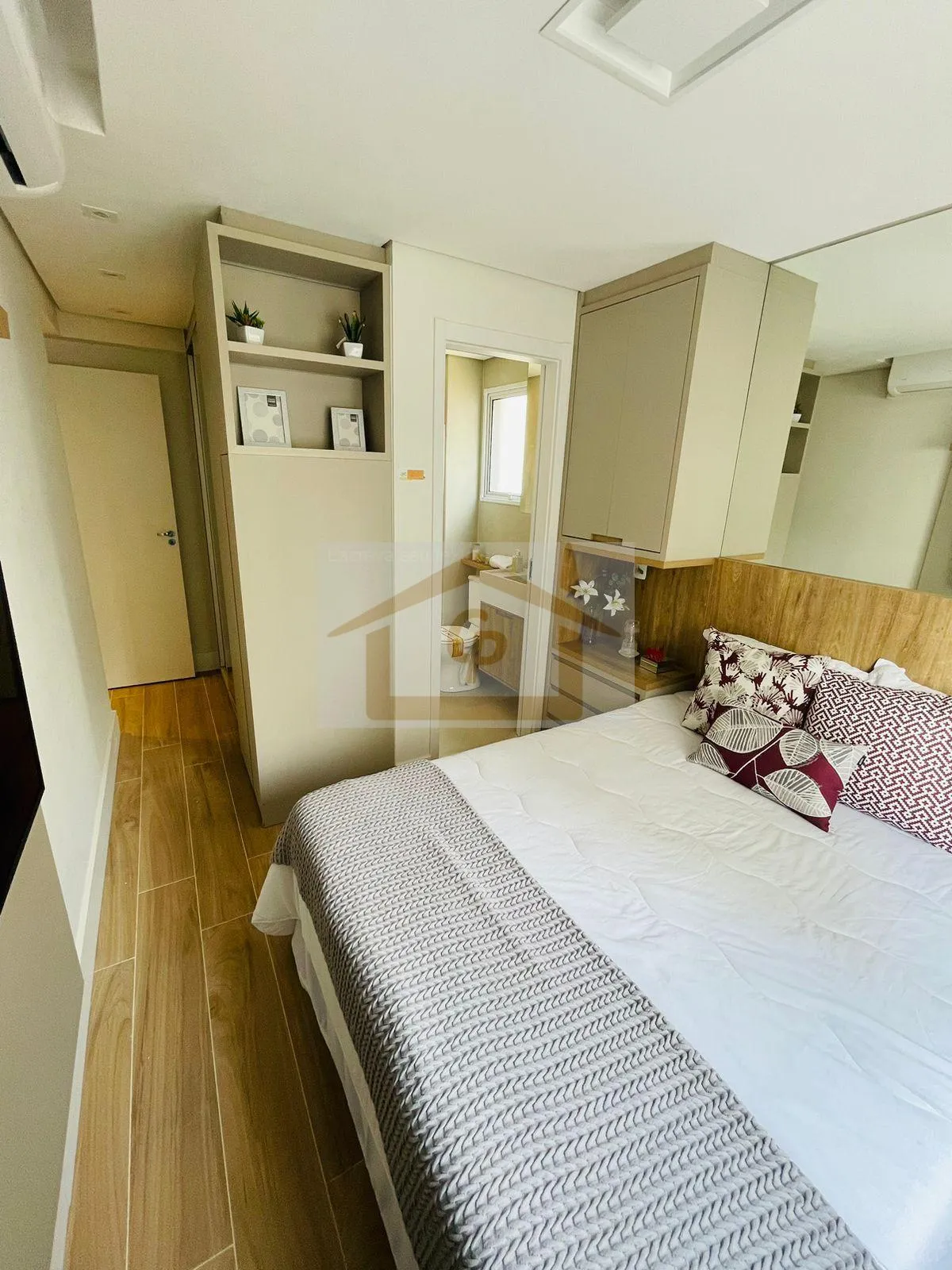 Imagem *Terraço Gourmet, *Infraestrutura para ar condicionado, 2 quartos sendo um suíte, 1 vaga