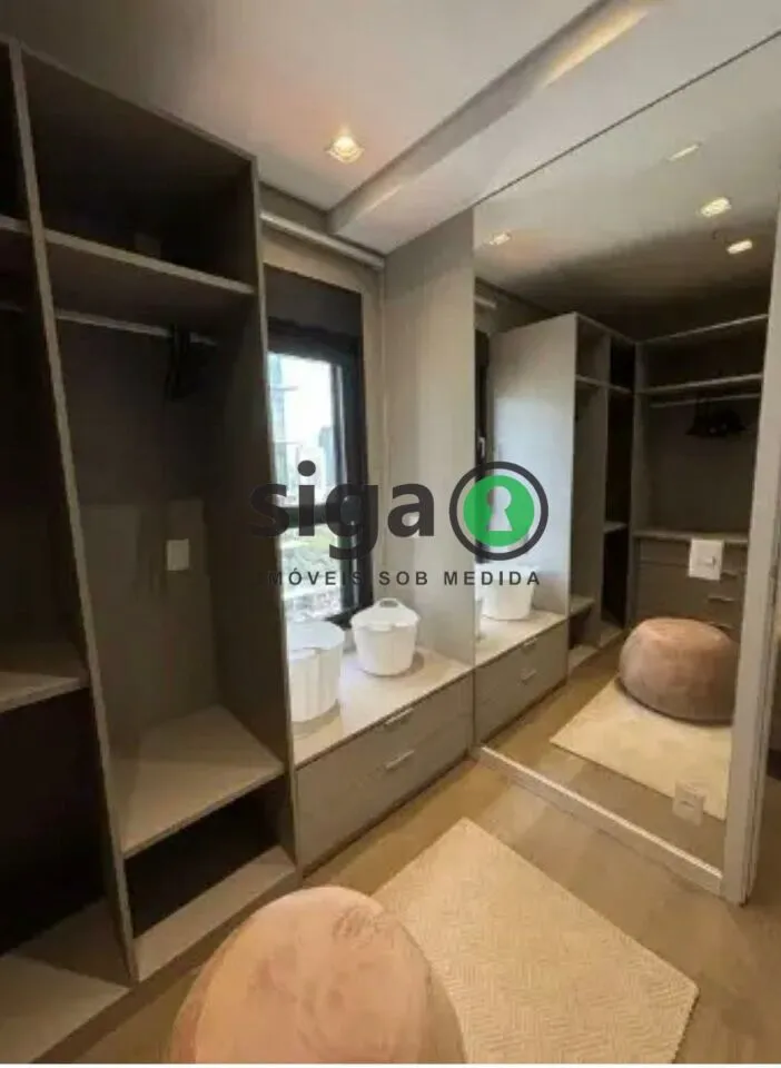 Imagem Apto para LOCAÇÂO ,MOBILIADO, com 77m²,1 suite, 2 vagas, no Brooklin