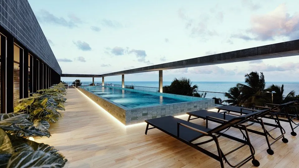 Imagem Flat moderno de 20 m² em Ponta de Campina. Lazer completo, localização privilegiada e alto potencial de valorização.