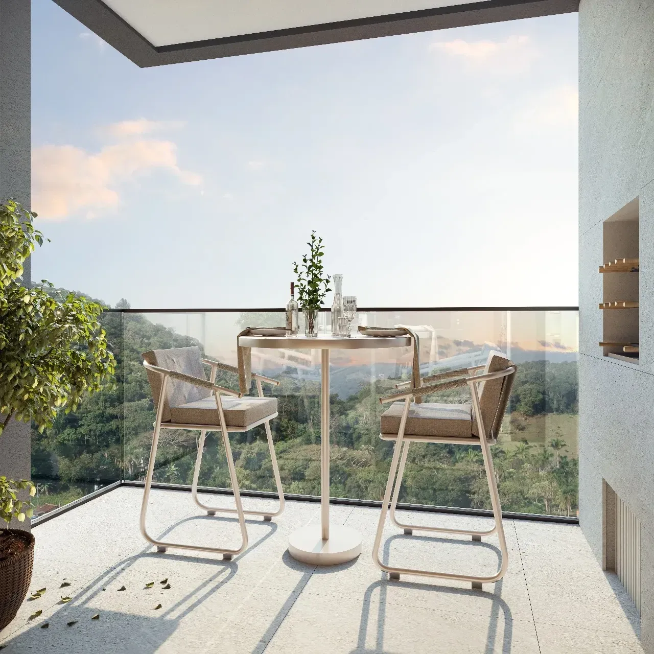 Imagem Apartamento com 2 Quartos à Venda, 67,19 m² em São Francisco de Assis - Camboriú