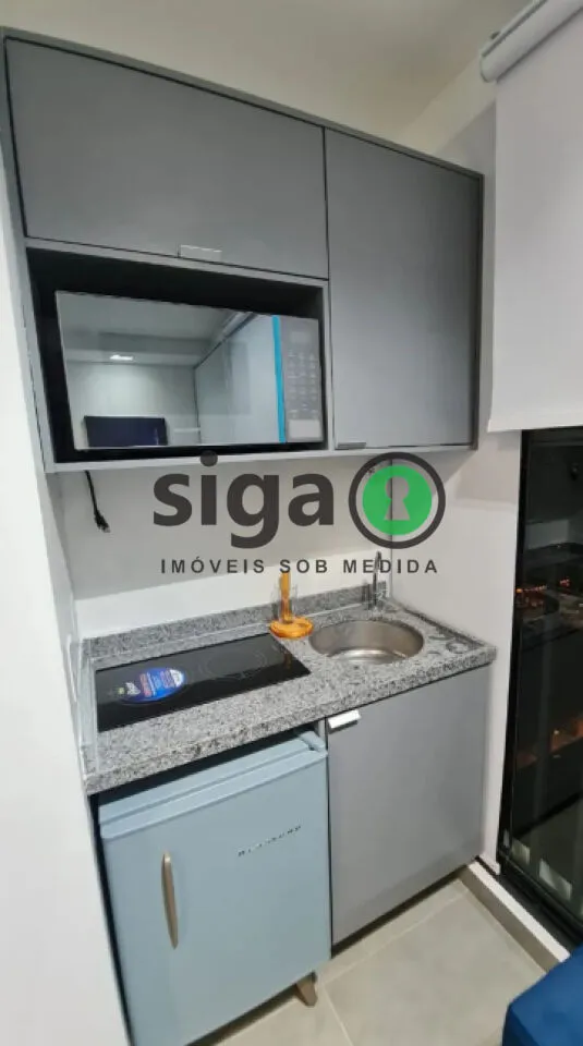 Imagem Studio mobiliado e equipado à venda próximo ao metrô Adolfo Pinheiro