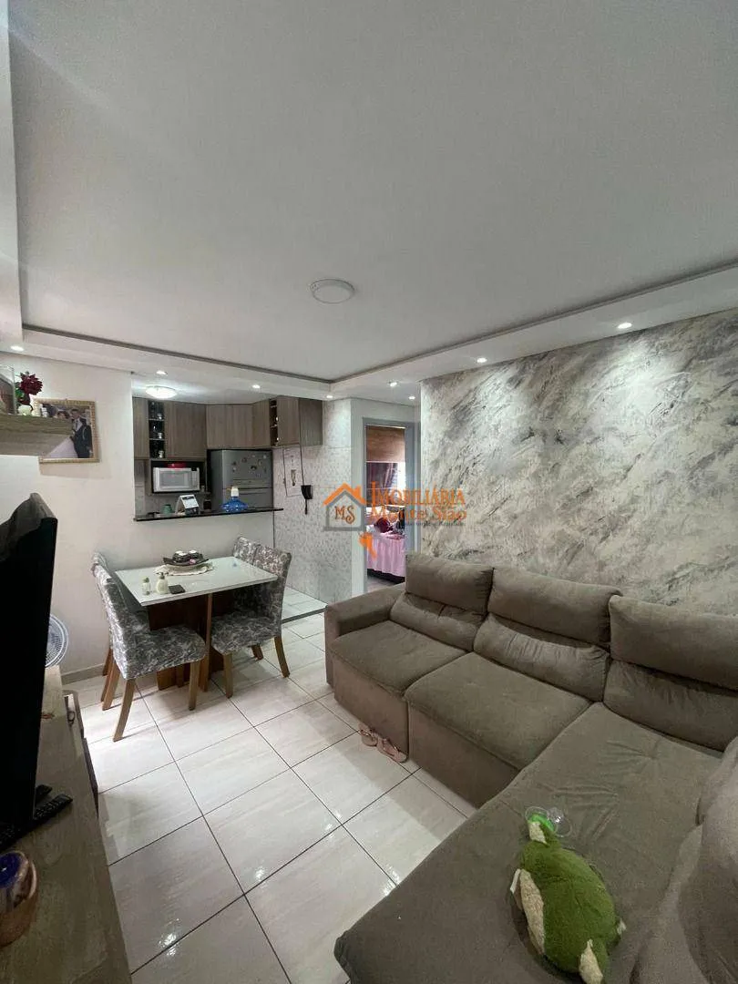 Imagem Apartamento com 2 dormitórios à venda, 44 m² por R$ 277.000,00 - Água Chata - Guarulhos/SP