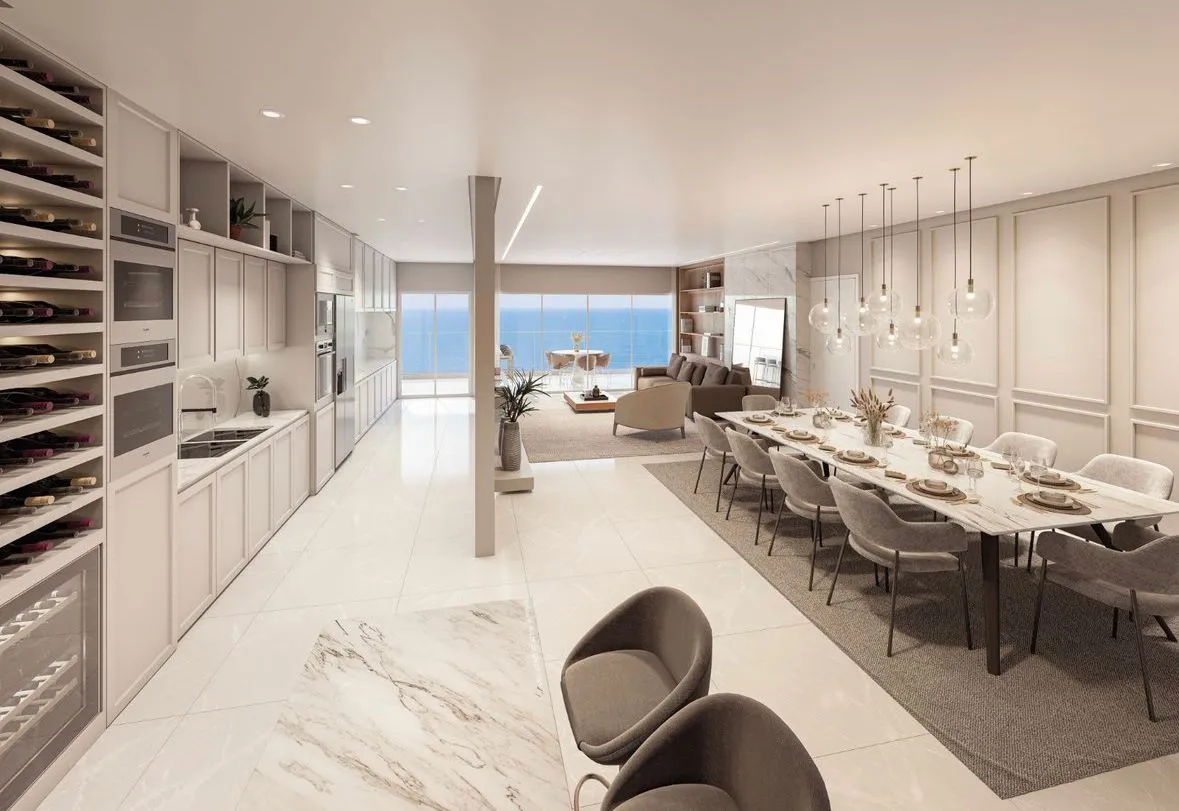 Imagem Apartamento com vista para o mar à venda com 194.87m2 por R$ 4.750.000,00