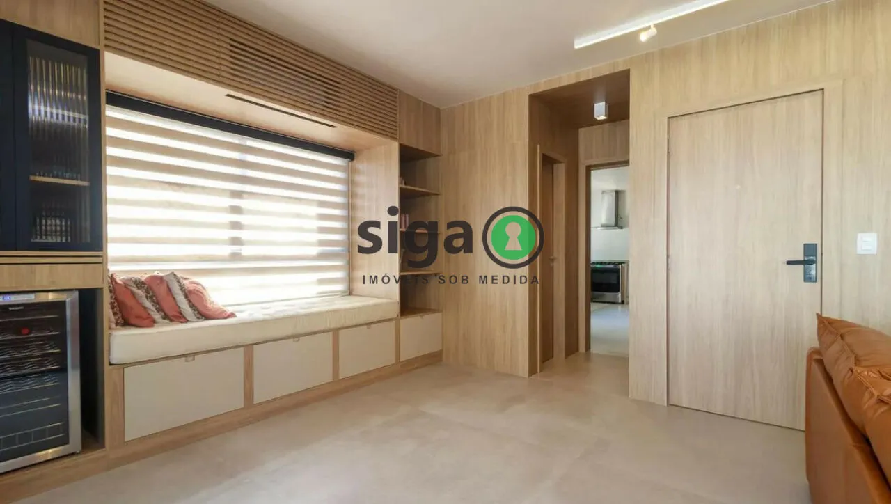 Imagem Apartamento mobiliado com 3 dormitórios e lazer completo no Brooklin.