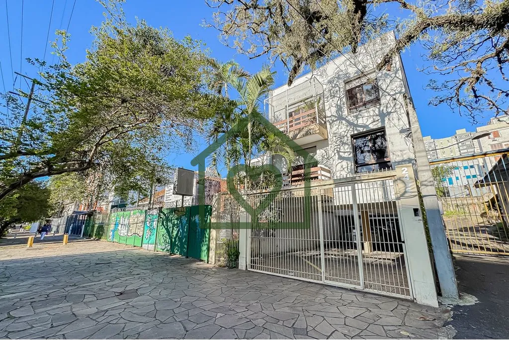 Imagem Apartamento térreo de 1 dormitório com vaga de garagem coberta no Bairro Petrópolis, área total ...