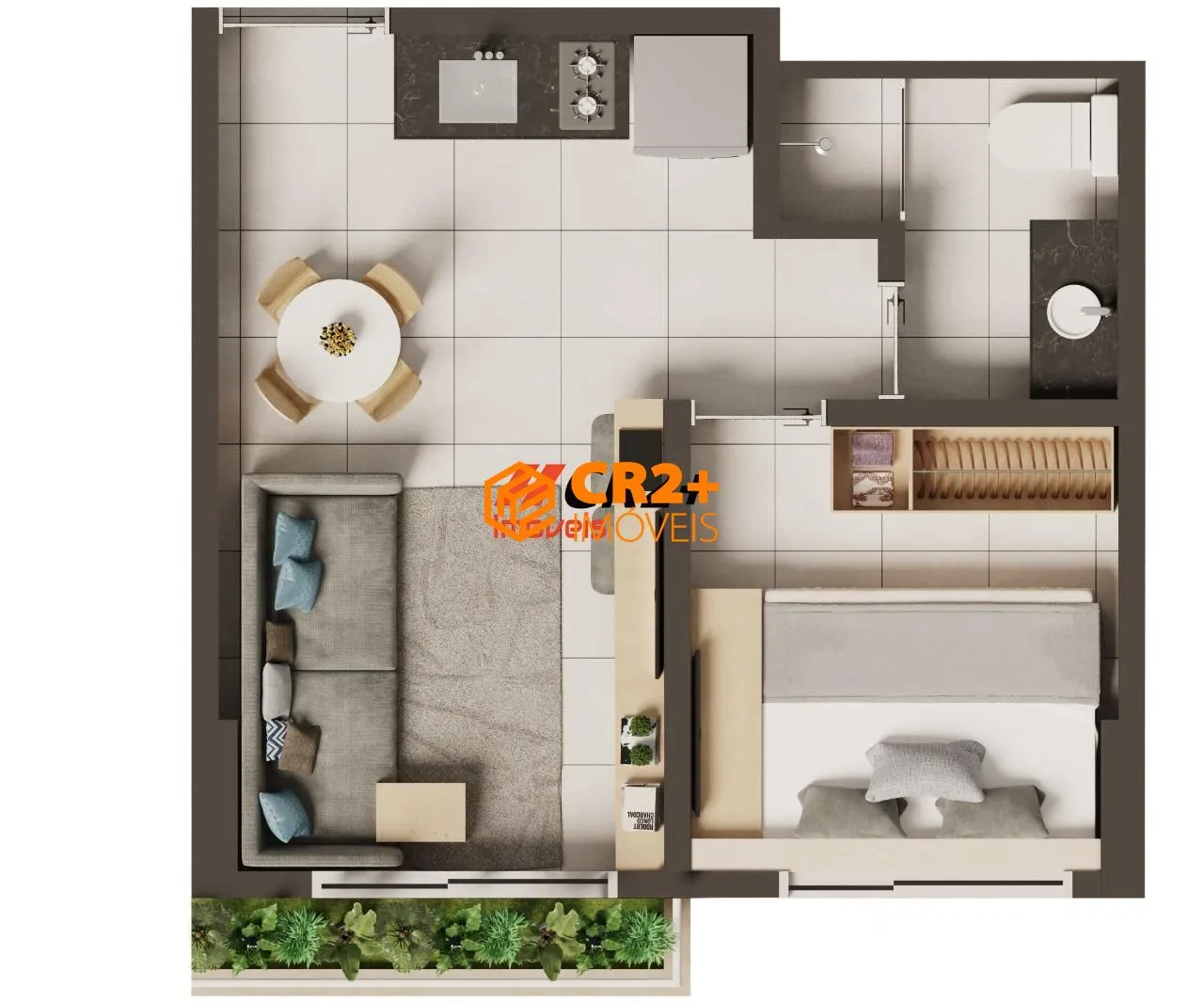 Imagem Flat a Venda de 28m² com 1 quarto 1 suíte em bairro Imbiribeira em Recife