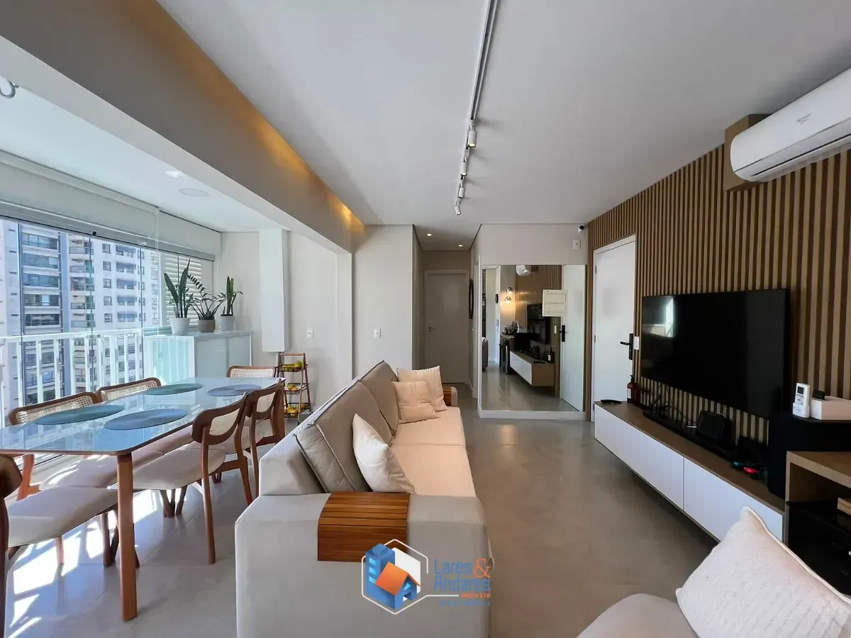 Foto do imóvel Apartamento para venda em Brooklin Paulista com 2 quartos, sendo 1 suíte, 65m² em Rua Joaquim Nabuco