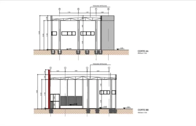 Imagem Galpão Com 820m² em Itapecerica da Serra