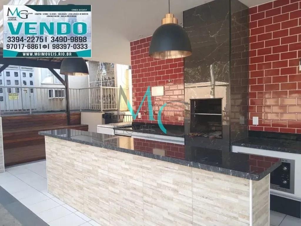 Imagem Apartamento com 2 dormitórios à venda, 45 m² por R$ 145.000,00 - Campo Grande - Rio de Janeiro/RJ