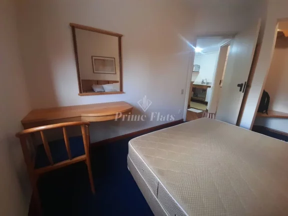 Imagem Flat disponível para locação no Travel Inn Conde Luciano em Santa Cecilia, com 42m², 1 dormitório e 1 vaga