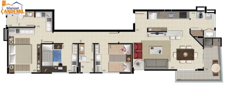 Imagem Apartamento à venda em Joinville bairro Saguaçu,