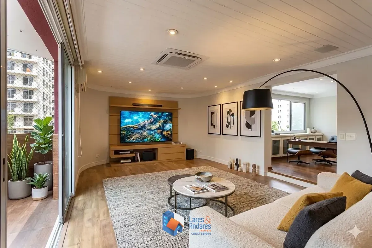 Imagem Apartamento para venda em Itaim Bibi com 4 quartos, sendo 1 suíte, 196m²