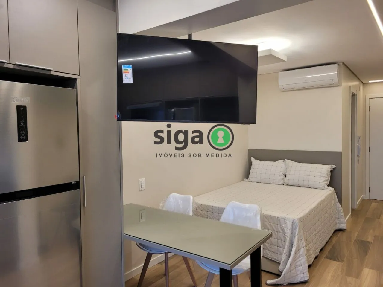 Imagem LOCAÇÃO de Apartamento Studio (MOBILIADO) ao lado Estação Brooklin do Metrô Linha Lilás