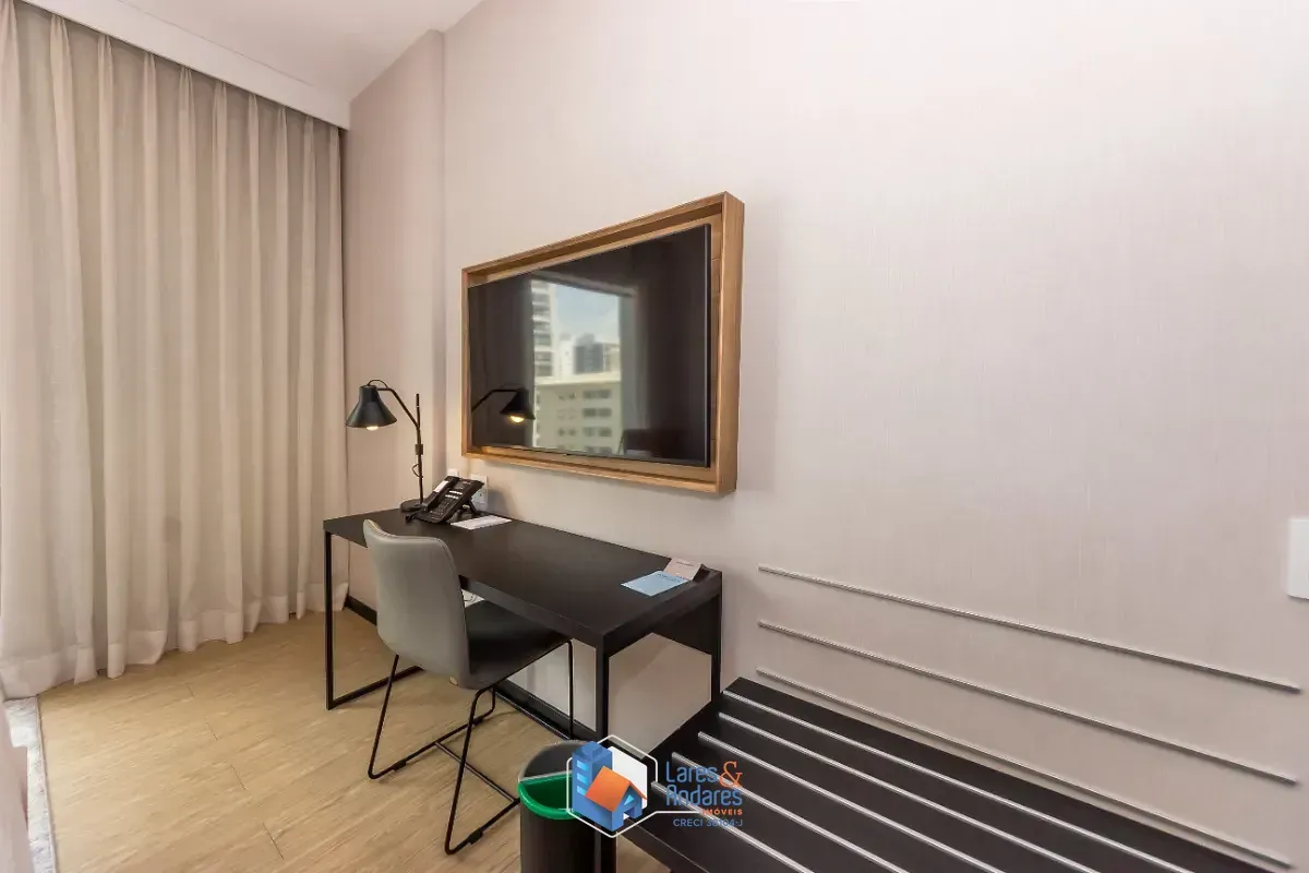 Imagem Flat para venda em Pinheiros com 1 quarto, sendo 1 suíte, 24m²