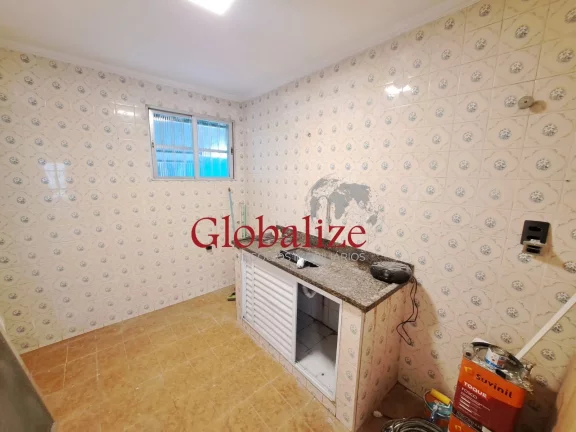 Imagem Apartamento térreo à venda com 50m², 2 quartos, 1 banheiro, 1 vaga por R$285.000,00 na Aparecida em Santos