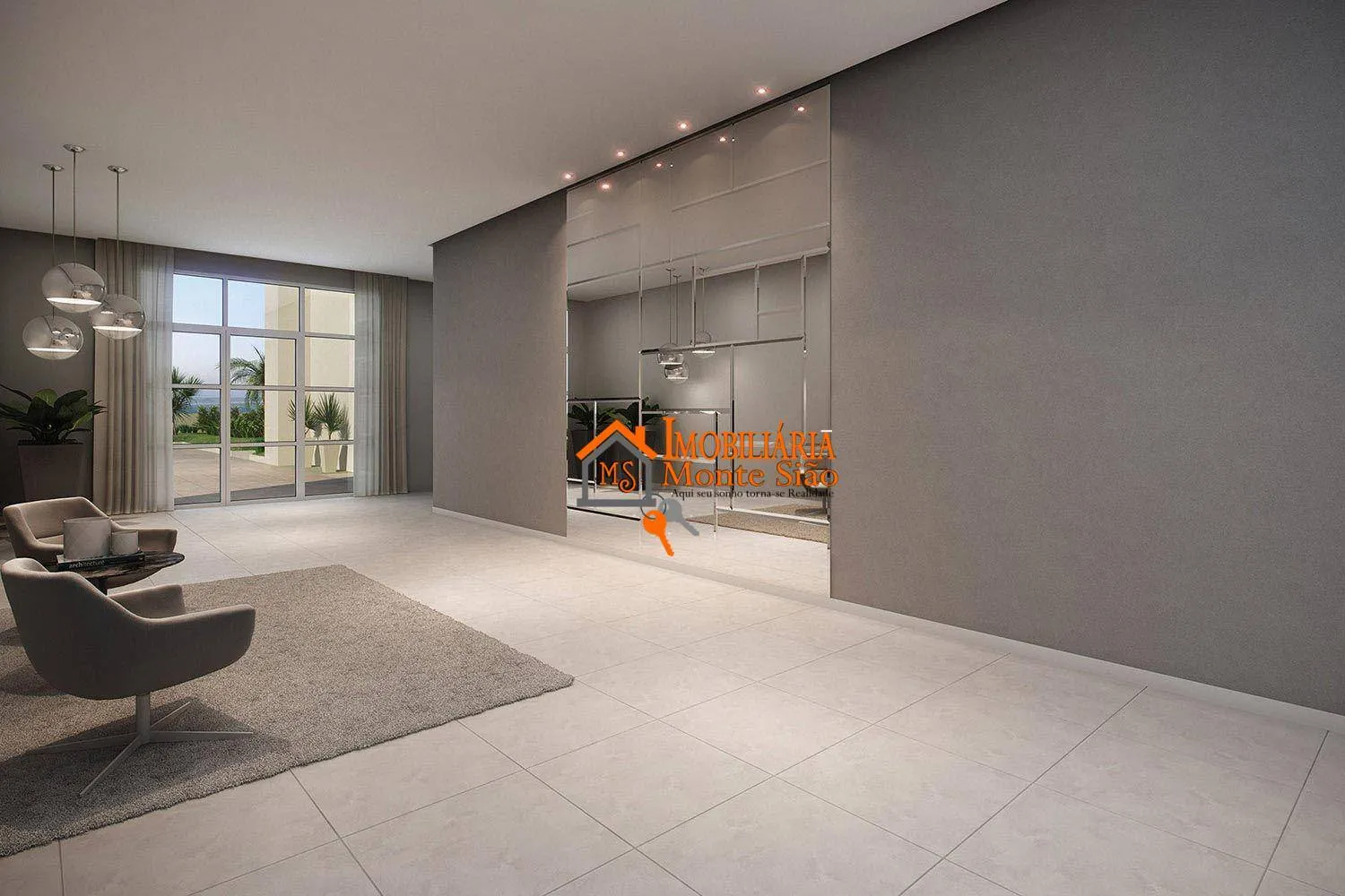 Imagem Apartamento com 2 dormitórios à venda, 56 m² por R$ 528.424,00 - Jardim Flor da Montanha - Guarulhos/SP