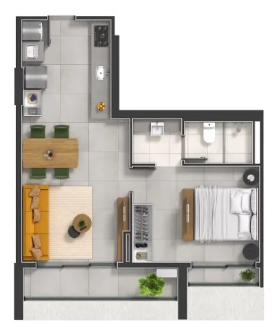 Imagem Apartamento à venda no bairro Setor Bueno - Goiânia/GO