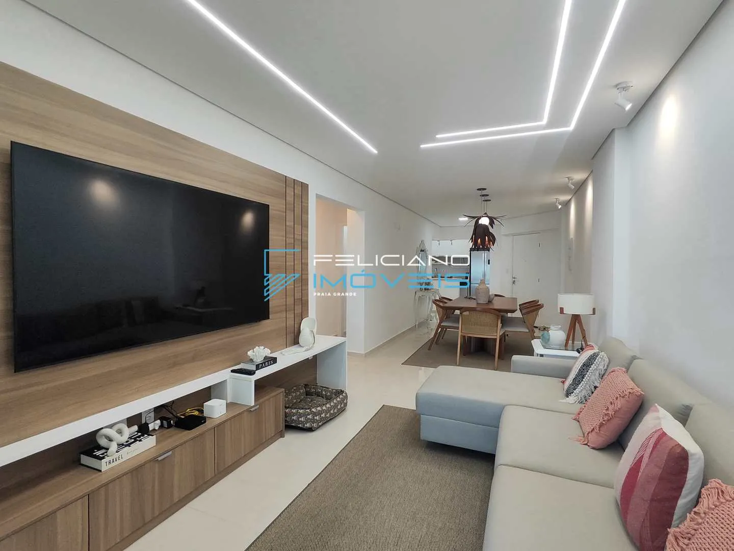 Imagem Apartamento com 3 quartos, Balneário Maracanã, Praia Grande - R$ 1.5 mi, Cod: 5305