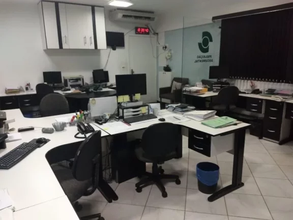 Imagem SALA À VENDA, 55 M² POR R$ 368.000,00 - BOQUEIRÃO - SANTOS/SP
