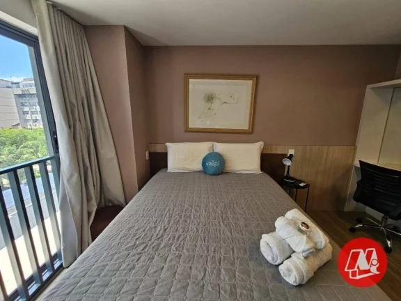 Imagem Studio com 1 dormitório para alugar, 24 m² - Auxiliadora - Porto Alegre/RS
