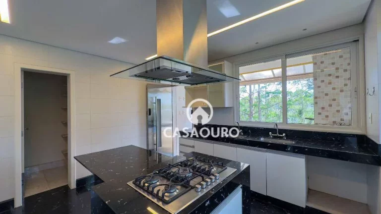 Imagem Casa com 4 suítes à venda, 397 m² por R$ 3.499.000,00 - Alphaville - Lagoa dos Ingleses - Nova Lima/MG