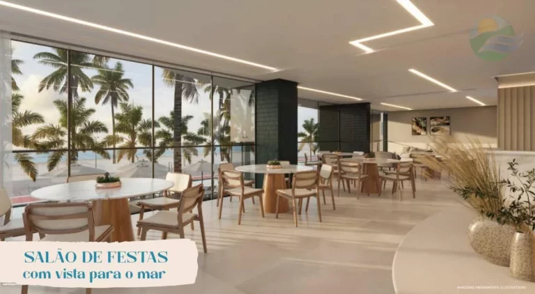 Imagem Apartamento 3 quartos/Suites, beira mar, no calçadão de Piedade, Jaboatão dos Guararapes, PE