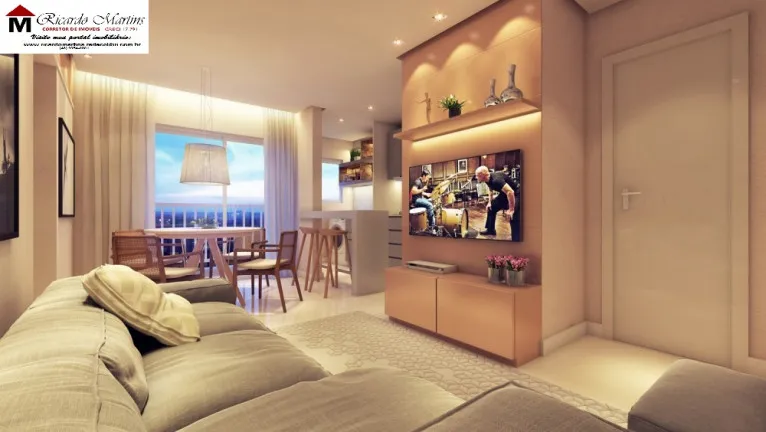 Imagem Apartamento com 2 Quartos à Venda, 61 m²em dos Imigrantes - Criciúma