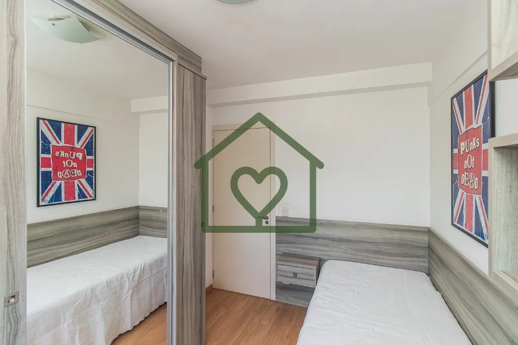Imagem Excelente apartamento mobiliado no bairro Rio Branco com 91 m² de área privativa, distribuídos em...