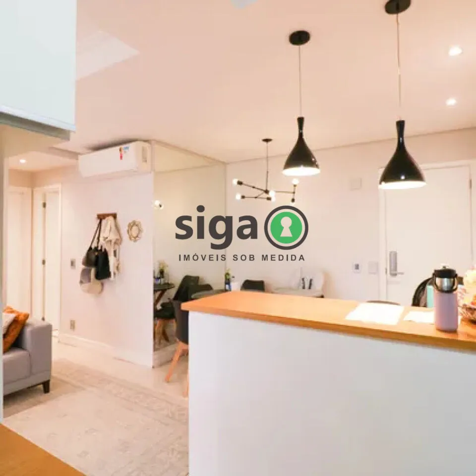 Imagem Apartamento Mobiliado com Suíte e Varanda no Melhor do Campo Belo.