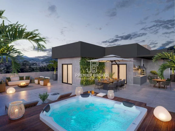 Foto do imóvel Cobertura à venda, 146 m² por R$ 1.034.000,00 - Alto - Teresópolis/RJ