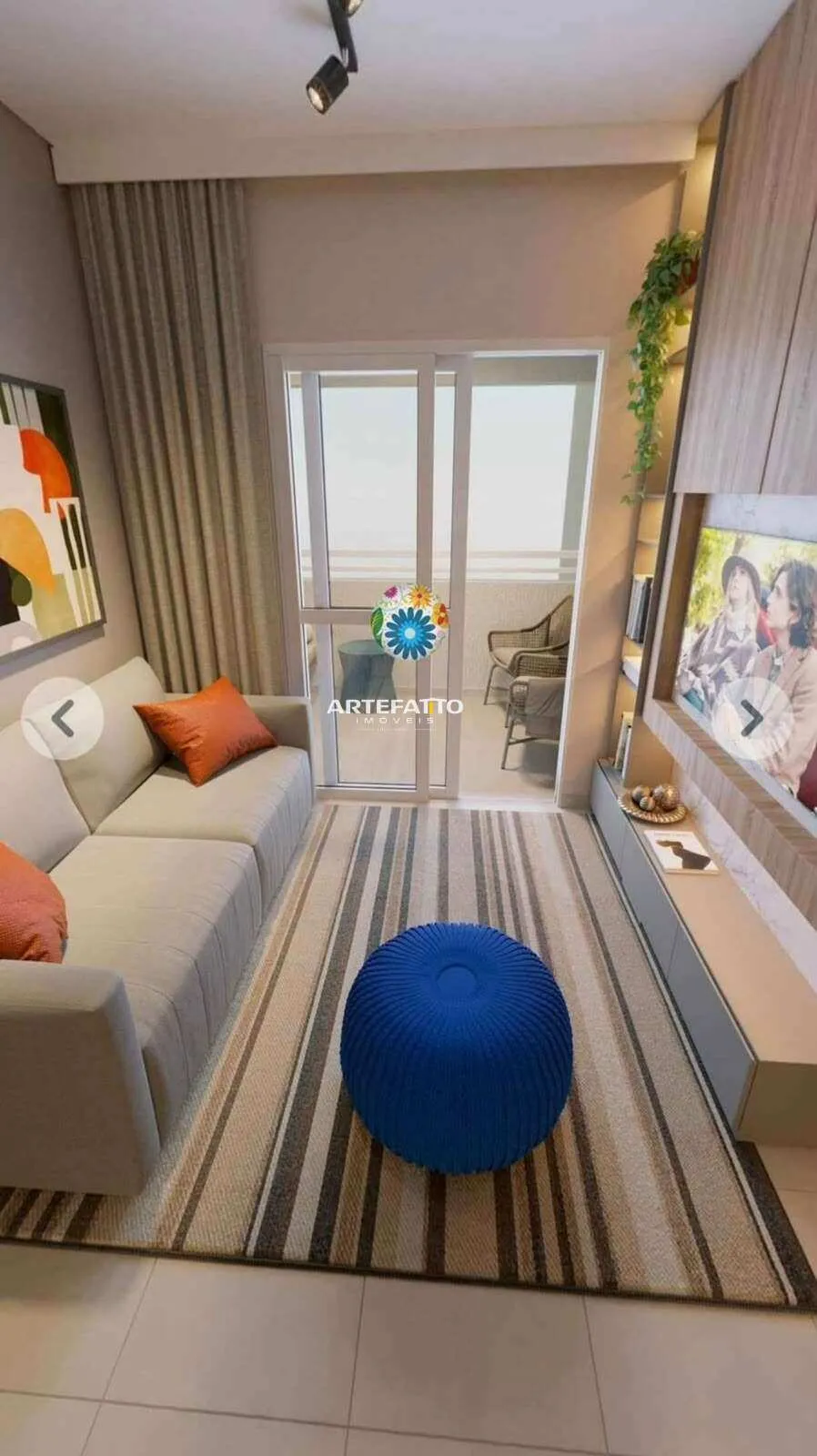 Imagem Apartamento à venda em Franca, Jardim Samello Woods, com 2 quartos, 59m2