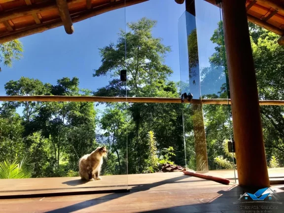 Imagem Lindo sitio com 2 casas meio a natureza - Paraty - com rio passando pelo terreno